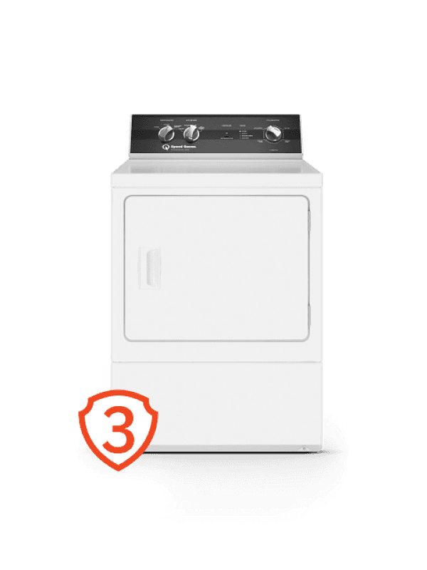 Speed Queen DR3 Sanitizing Electric Dryer with Extended Tumble