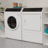 DF7 Sanitizing White Electric Dryer with Front Control view 6