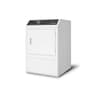 DF7 Sanitizing White Gas Dryer with Front Control view 2