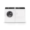 DF7 Sanitizing White Gas Dryer with Front Control view 5