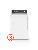 DR3 Sanitizing Electric Dryer with Extended Tumble view 1