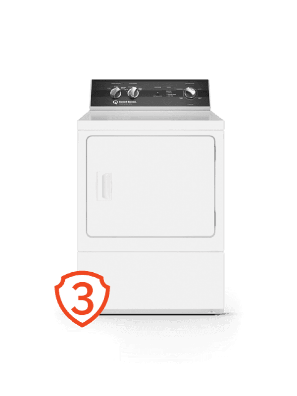 DR3 Sanitizing Electric Dryer with Extended Tumble