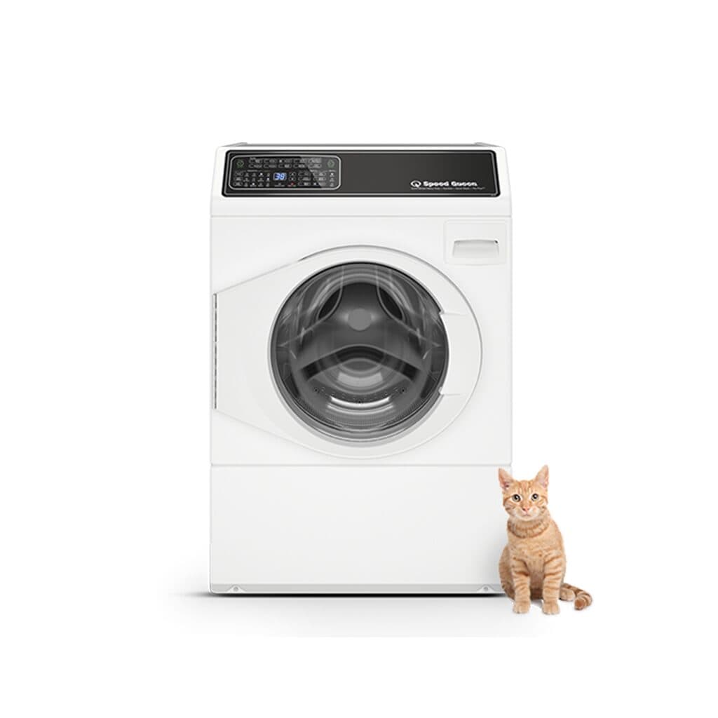 FF7 White Front Load Washer with Pet Plus™