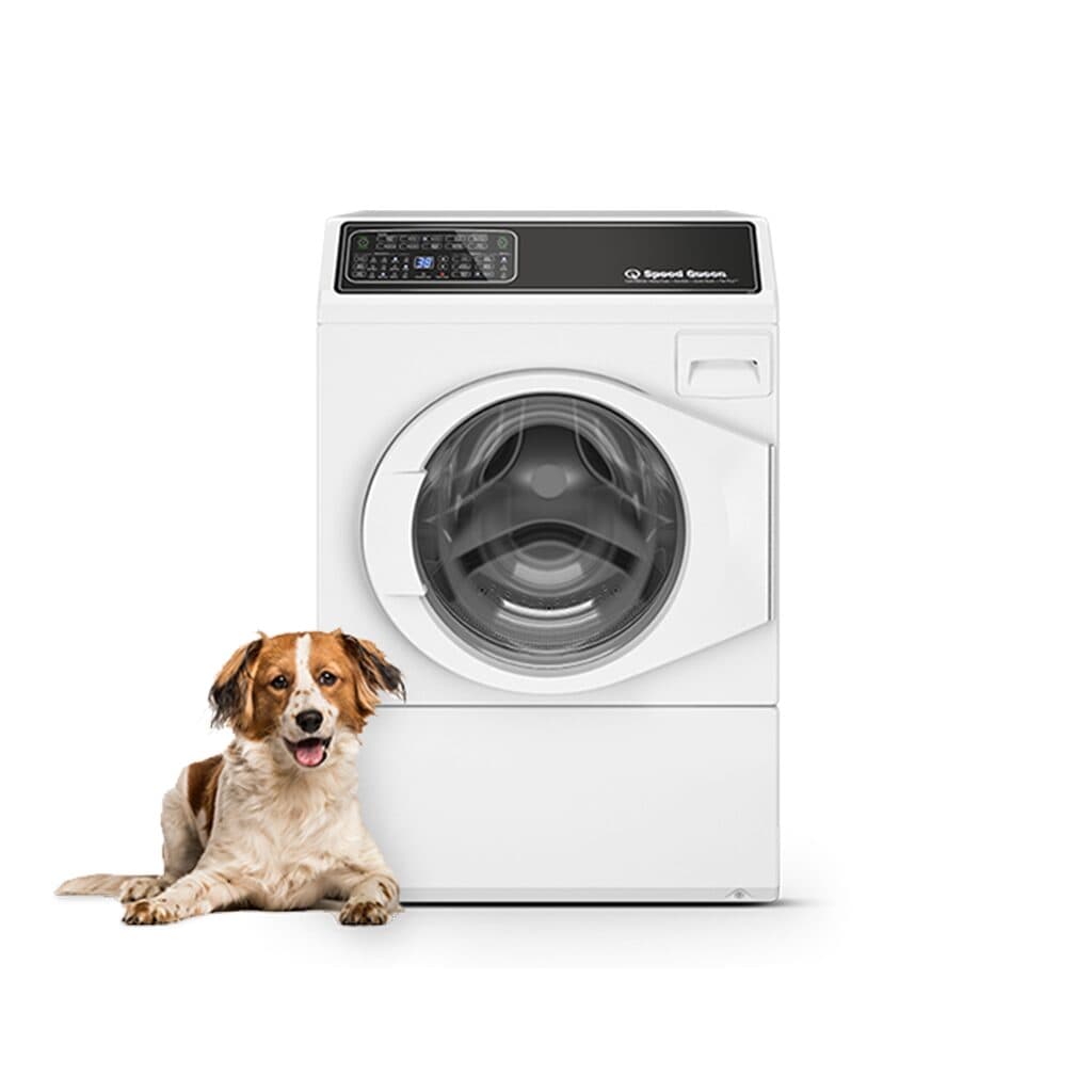 FF7 White Right-Hinged Front Load Washer with Pet Plus™