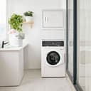 SF7 Stacked White Washer – Gas Dryer with Pet Plus view 5