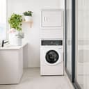 SF7 Stacked White Washer – Gas Dryer with Pet Plus™ view 5