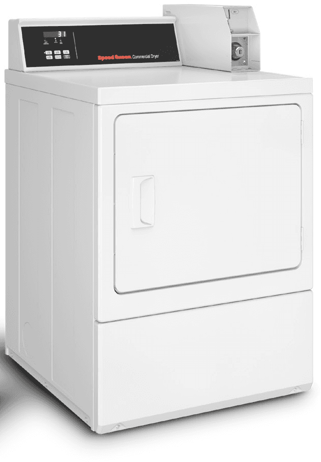 GAS Dryer with REAR Electronic Controls ‐ COIN DROP