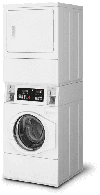 Speed Queen Commercial Stacked Washer/Gas Dryer