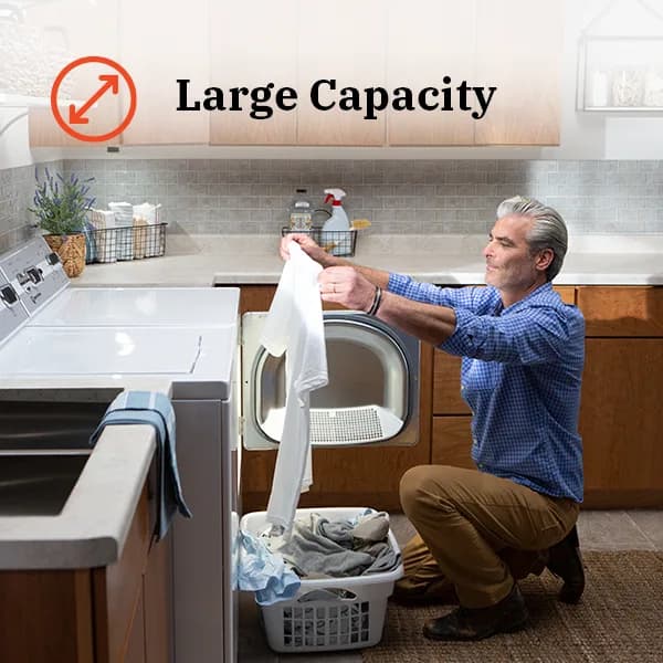 7.0 cu. ft. class drying capacity