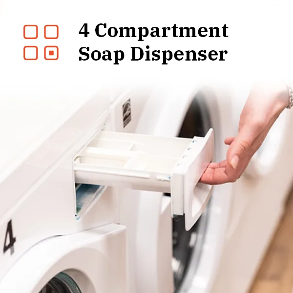 Four-compartment dispenser